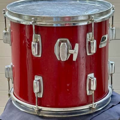Ludwig Rockers 12" Power Tom Drum Vintage 80's Black and White Badge image 3