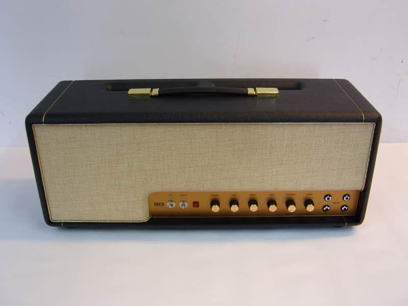 Marshall Offset / Plexi / Bluesbreaker / JTM / style Custom Headshell Gehäuse Amp Shell image 1