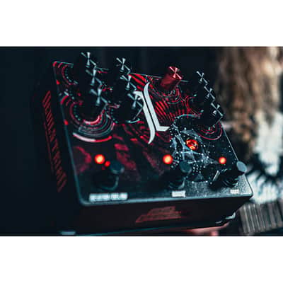 All-Pedal Devil's Triad Jeff Loomis Signature Overdrive Boost Delay and Reverb Pedal image 10