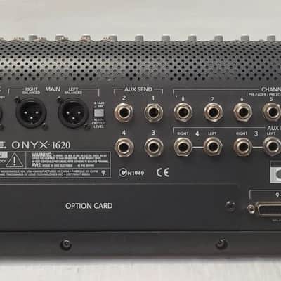 Mackie Onyx 1620 16-Channel Analog Mixer 2003 - 2009 - Black image 12