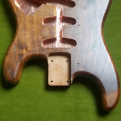 Walnut Stratocaster Body Finished image 6