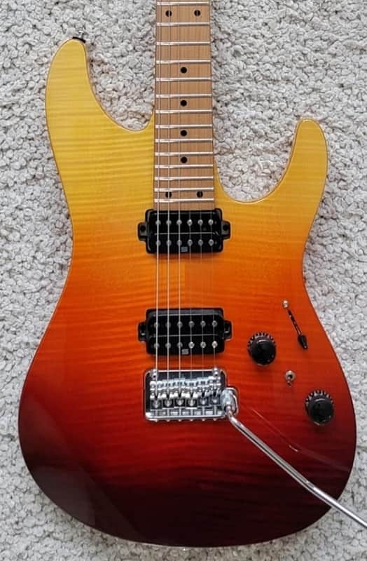 Ibanez Premium AZ242F-TSG Tequila Sunrise Gradient az rg image 1