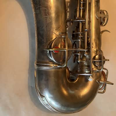 1924 C.G. Conn New Wonder II Chu Berry alto saxophone - recent repad - serial 171*** silver image 5