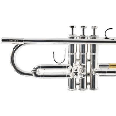 Jupiter JTR1150SQ Intermediate Bb Trumpet in Silver Plate SN EA06771 image 3