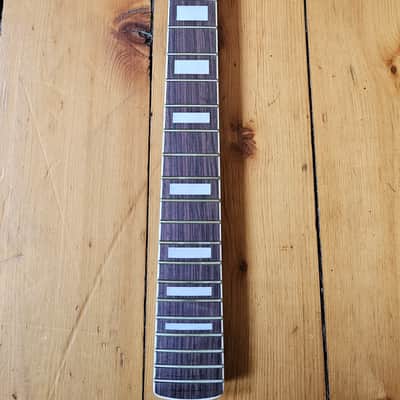 Custom 24inch big headstock vintage look left handed roasted maple electric guitar 2024 image 1