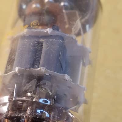 Amperex Matched Pair (2) 6DJ8 tNOS AT1000 TESTED Vacuum Tubes PQ premium quality Heerlen A-frame Orange Globe T5 ECC88 dual triode 1973 image 10