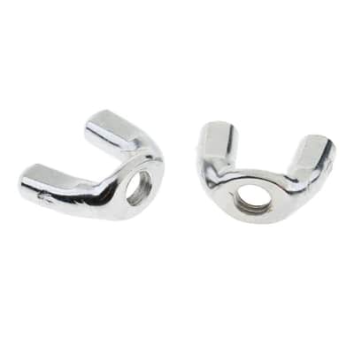 1 pr. Vintage Style Cymbal Stand Tilter 8mm Wing Nuts - 8MVWN1 image 3