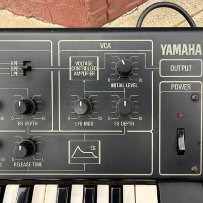 YAMAHA CS-5 1978 ANALOG SYNTHSIZER 1st. YEAR CLEAN ORIGINAL* TESTED READY! image 9