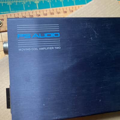 Vintage PS Audio Moving Coil Amplifier Two AS-IS untested wth PSU image 2