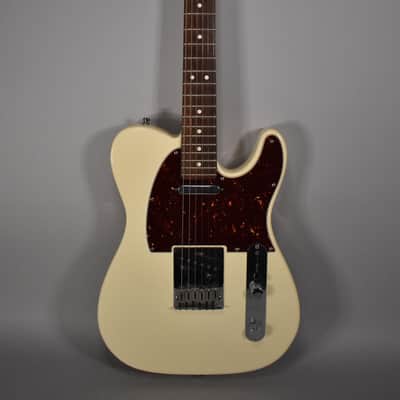 1999 Fender American Standard Telecaster Olympic White w/OHSC image 2