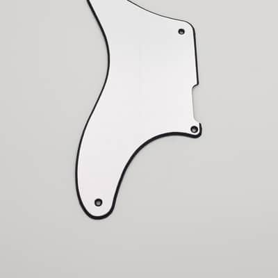 silver mirror aluminium pickguard for us/mex fender cabronita telecaster guitar image 3