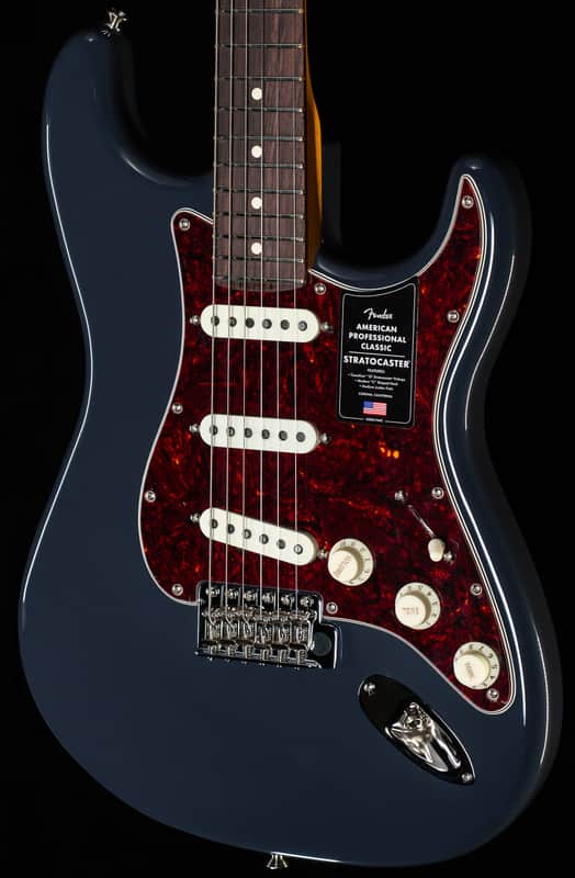Fender American Professional Classic Stratocaster Rosewood Fingerboard Faded Black (136) image 1