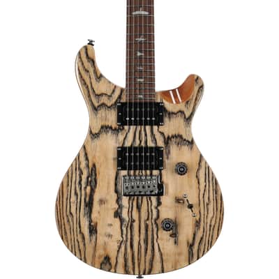 Paul Reed Smith SE Limited Edition "Exotic" Custom 24 Swamp Ash Burl Guitar w/ Gig Bag - Natural image 1