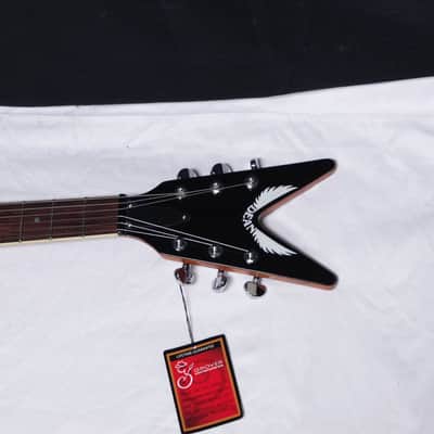 DEAN Cadillac 1980 electric GUITAR Natural Mahogany NEW w/ Hard Case image 6