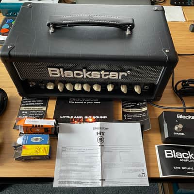 Blackstar HT-5RH MKII 2-Channel 5-Watt Guitar Amp Head with Reverb and JJs valves 2019 - Present - Black image 2