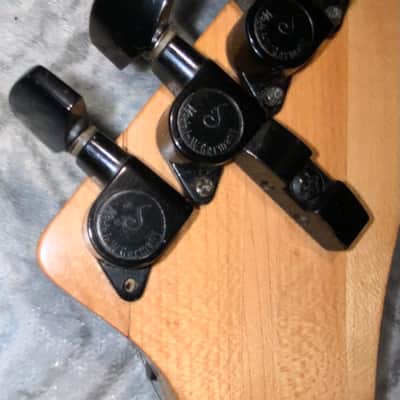 Final Reduction!  1986 Kramer Nightswan in Gloss Black with Blue Polka Dots! All Original! image 15