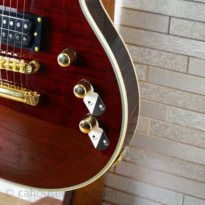 ESP LTD EC-1000T CTM Flamed Maple - See Thru Black Cherry image 8