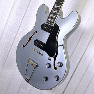 Eastman T64 Trapeze - Iced Blue Metallic P2600073 image 7