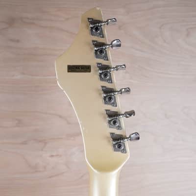 Guyatone LG-160T Telstar 1966 Aged Pearl White Made in Japan MIJ w/ Hard Case image 17