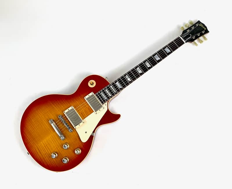 Gibson Les Paul Standard Reissue 1960 Custom Shop 2002 Cherry Burst image 1