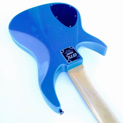 Vintage 90's GTX-53 KAMAN OVATION Bass Guitar 24 FRETS **ElectricBlue** KOREA PING MIK image 7