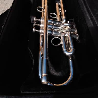 LYNNZHORN PRO .465 BORE LYNN NICHOLSON Bb trumpet - approx. 2019 - Silverplated image 11