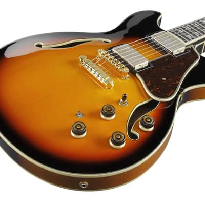 Ibanez AS113-BS Artstar AS Hollow Body Guitar 6-String - Brown Sunburst + Case image 6