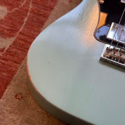 Fender Vintera Road Worn '70s Telecaster Deluxe - Daphne Blue image 9