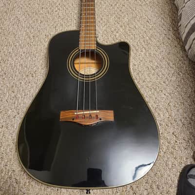 Fender BG-29 Acoustic Bass 1988-1996 Black image 1