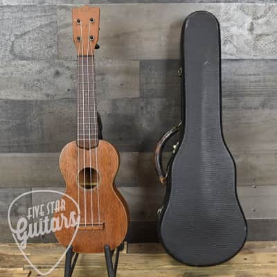 Pre-Owned 1927 Martin Style 0 Soprano Ukulele - Mahogany with Hard Shell Case image 9