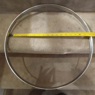Pearl Vintage 18 Inch Floor Tom Hoop, 8 Lug Holes, Very Clean! image 1
