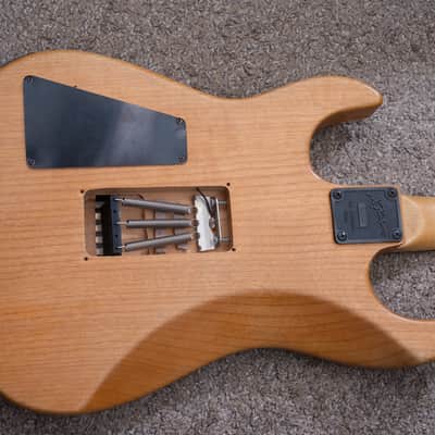 1987 B.C. Rich ST-III Natural Wood USA made w/ Edge trem image 9
