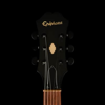 Pre Owned Epiphone Dot Ebony With Bigsby With Case image 8
