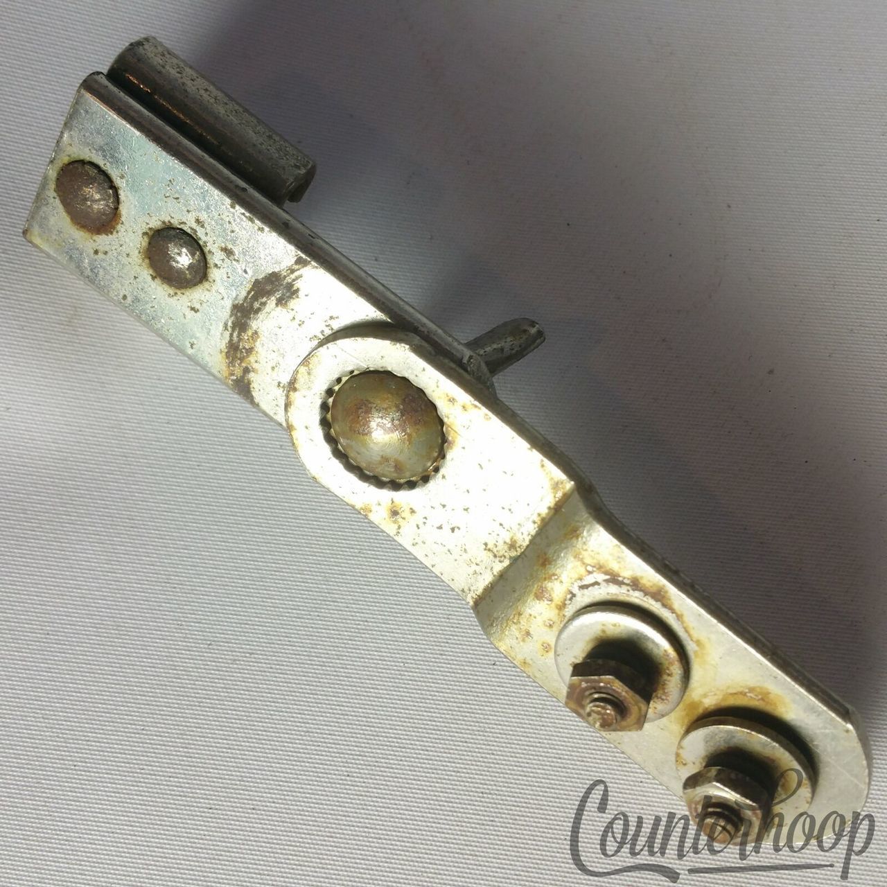 Ludwig/WFL Ride Tom Drum Mount Bracket Clip Attachment Nickel Vintage 30s-40s* — main photograph