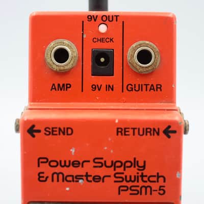 Boss PSM-5 Power Supply & Master Switch 1987 Made in Japan 778900 image 4