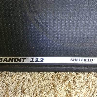 Peavey Bandit 112 "Silver Stripe" TransTube Sheffield 1995 black and silver image 4