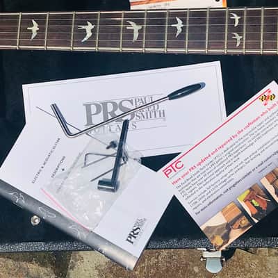 PRS 30th Anniversary Custom 24 , 10 Top , Rare all white back image 14