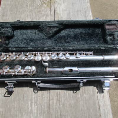 Yamaha YFL-225SII Standard Flute 2000s - Silver-Plated image 1