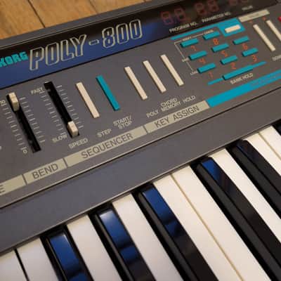 Korg Poly-800 in Original Box w/ Case Candy - NOS - Collectors image 13