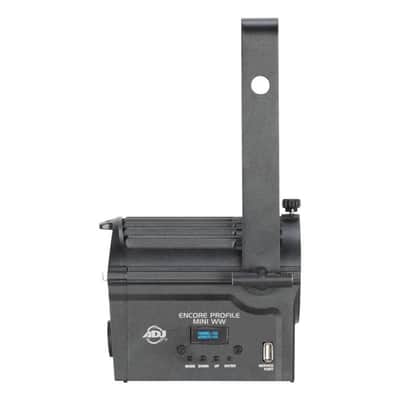 American DJ Encore Profile Mini WW 40W Warm White LED DMX Ellipsoidal Spot Light image 2