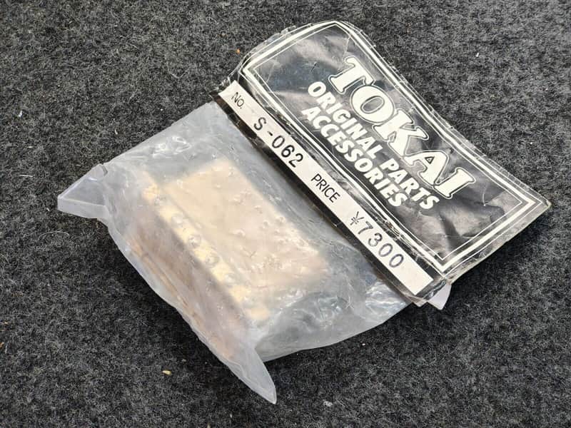 1980's Tokai Japan NOS S-062 Stratocaster Tremolo Bridge System (Gold) image 1
