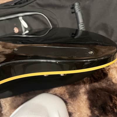 Fender AJB Aerodyne Jazz Bass Deluxe Electric Bass Guitar w Case image 7