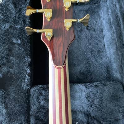 Alembic Signature Deluxe Mark 5 String Bass Guitar Cocobolo image 5