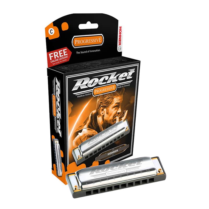 Hohner M2013BX-C# Progressive Series Rocket Harmonica - Key of C# image 1