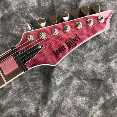 Iron Label Guitars Leonidas 7 String 2025 - Transparent Pink image 7