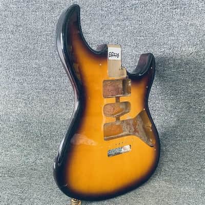 Tobacco Burst HSH Basswood Strat Style Guitar Body image 6