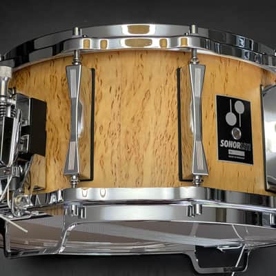 SONOR snare drum SonorLite / Lite LD 547x MB - Scandinavian Birch Maserbirke image 5