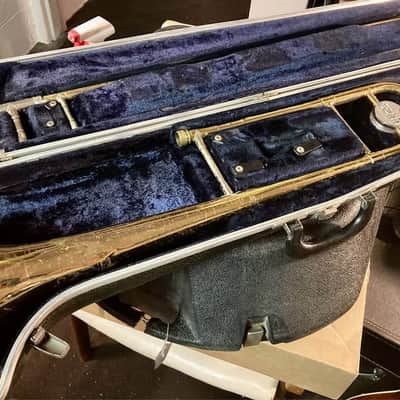 ROUGH Conn Director 16H Trombone with hard case circa 1970s image 3