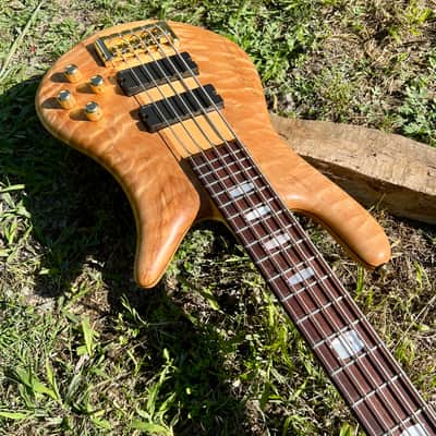 Spector Euro 5LX 2004 - Natural Satin Quilt Top Neck-Thru image 12