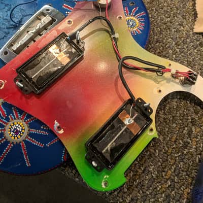 Peavey  T-15 Custom Folk Art Paint Job Southwestern Electric Guitar image 20
